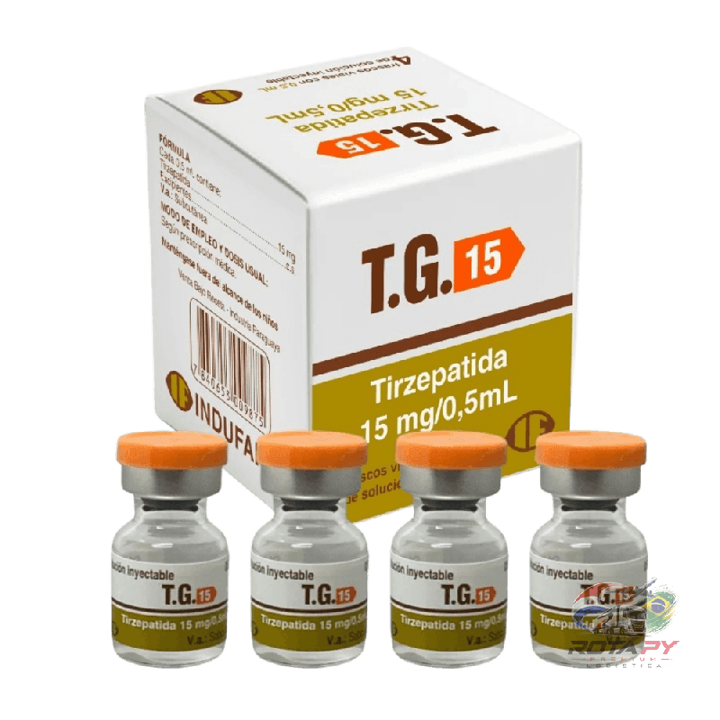 T.G. 15MG - 4 ampolas (60MG)