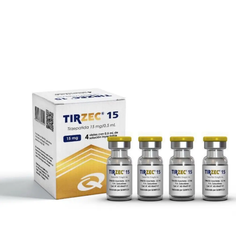 TIRZEC 4 AMPOLAS 15MG